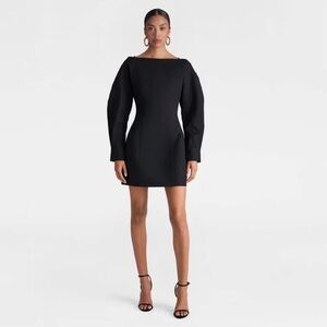 KBB by Kahlana X Target Women's 'The Boatneck Mini Dress' - Black Size 10